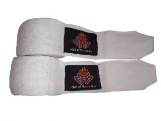 Nylon Boxing Hand Wraps 65% polyester 35% cotton high quality single color with 2” Velcro closer.